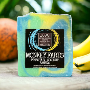 Monkey Farts Soap {Banana, Coconut, Pineapple}