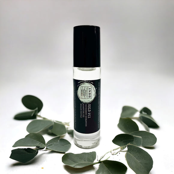 Roller Bottle - Cold 911 {Eucalyptus and Peppermint} 15ml