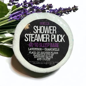 "Shower Steamer Puck" (Go To Sleep Babe)