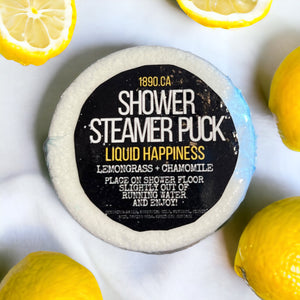 “Shower Steamer Puck" (Liquid Happiness)