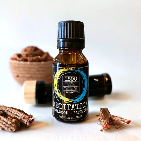 {Meditation} Essential Oil Blend (Sandalwood, Patchouli)