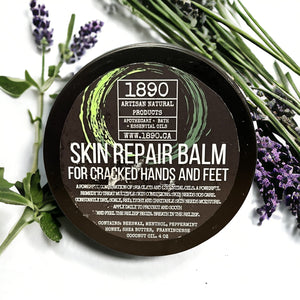 "Cracked Hands and Feet" Lavender, Rose, Peppermint Balm