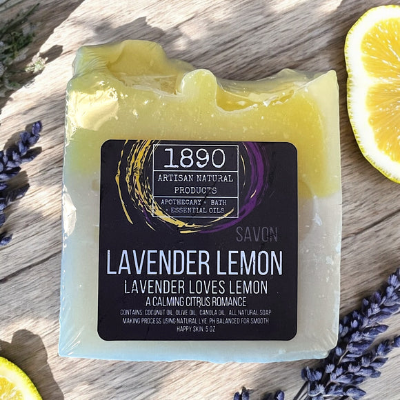Lemon Lavender Soap {Citrus + Lavender}