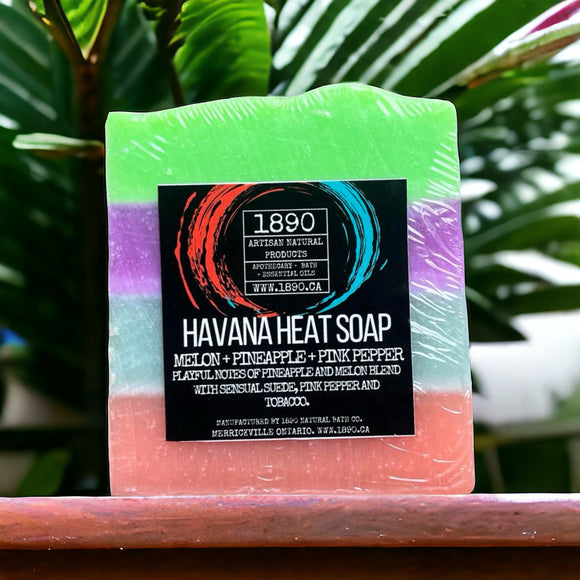 Havana Heat Soap (Melon + Pineapple + Pink Pepper)