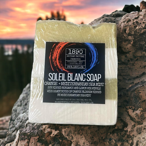 Soleil Blanc Soap (Orange + Meditierranean Sea Mist)