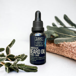 "Lumberjack" Beard Oil {Cedar+Sage}