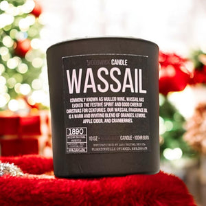 "Wassail" Soy Candle (Ornage + Lemon + Apple Cider + Cranberries)