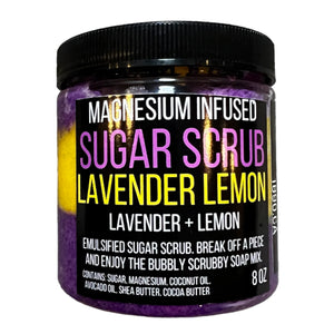 Lavender Lemon Sugar Scrub (Lavender+Lemon)