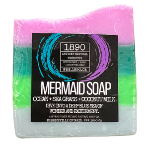 "Mermaid Soap" Soap {Ocean Mist + Sea Grass + Coconut Milk}