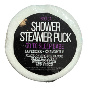 "Shower Steamer Puck" (Go To Sleep Babe)