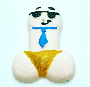 "Mr Winky" Bubble Bath Bomb (Patchouli, Sandalwood, Amber)