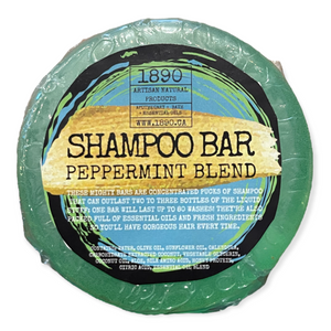 "Peppermint" Solid Shampoo Bar
